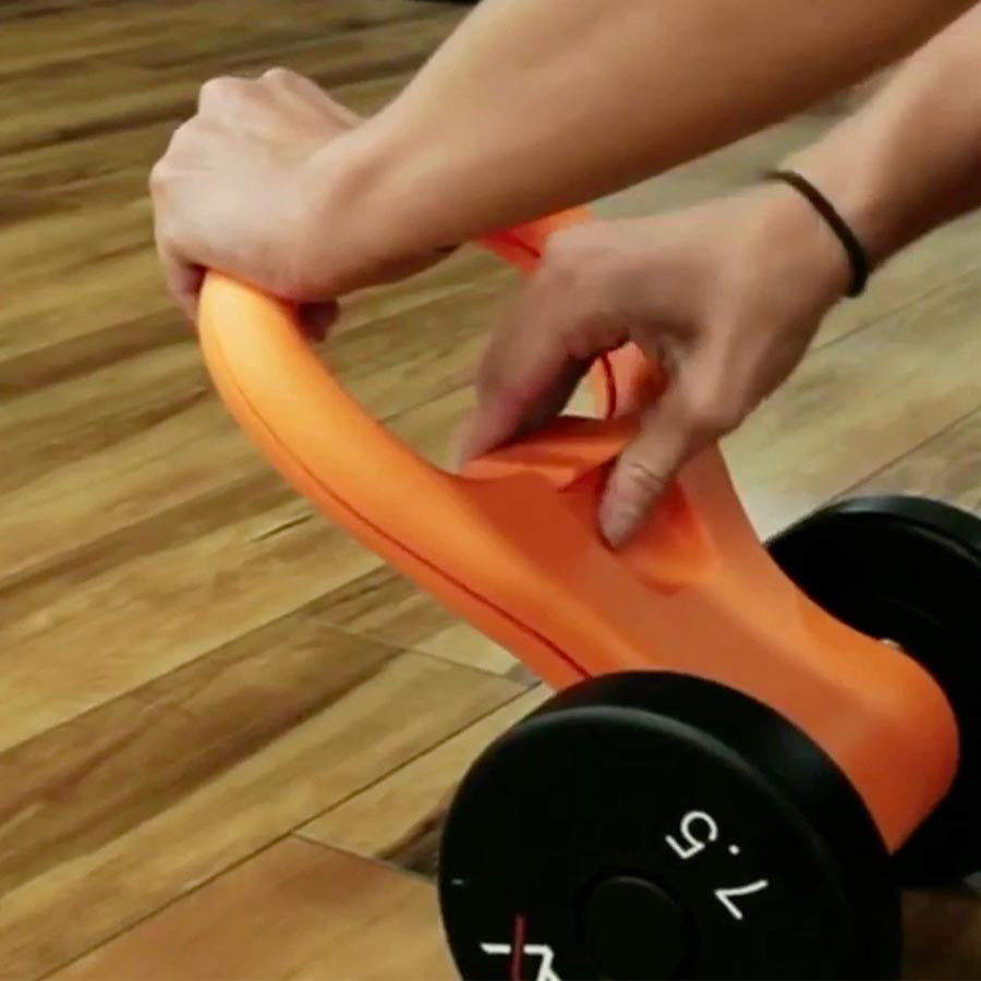 Poignée de kettlebell réglable Idéal pour musculation