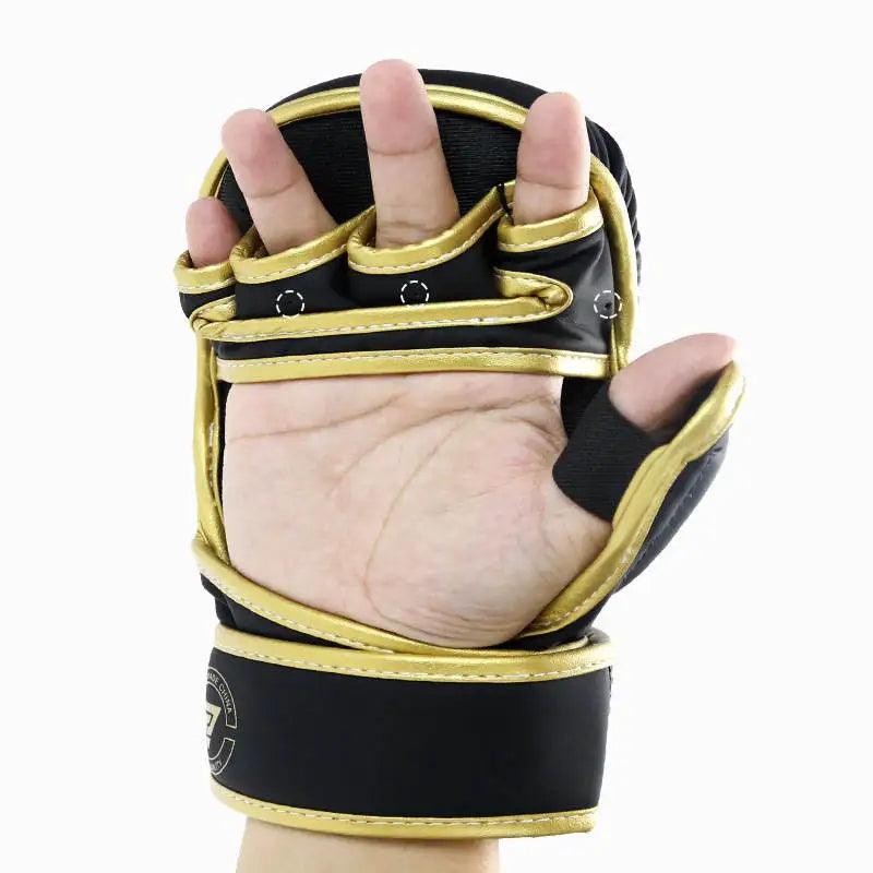 Gants d'entrainement de combat Pur Cuir | MMA - Grappling | Accessoires C