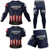 Short Costume Bjj Rashguard pour hommes Adultes
