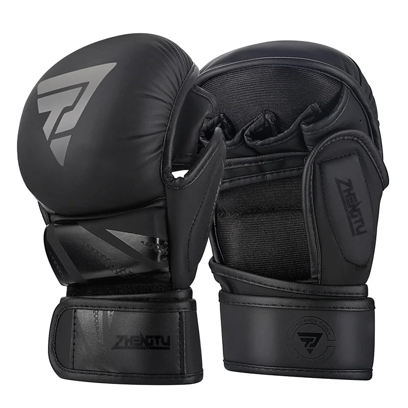 Gants d'entrainement de combat Pur Cuir | MMA - Grappling | Accessoires C