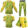 Short Costume Bjj Rashguard pour hommes Adultes