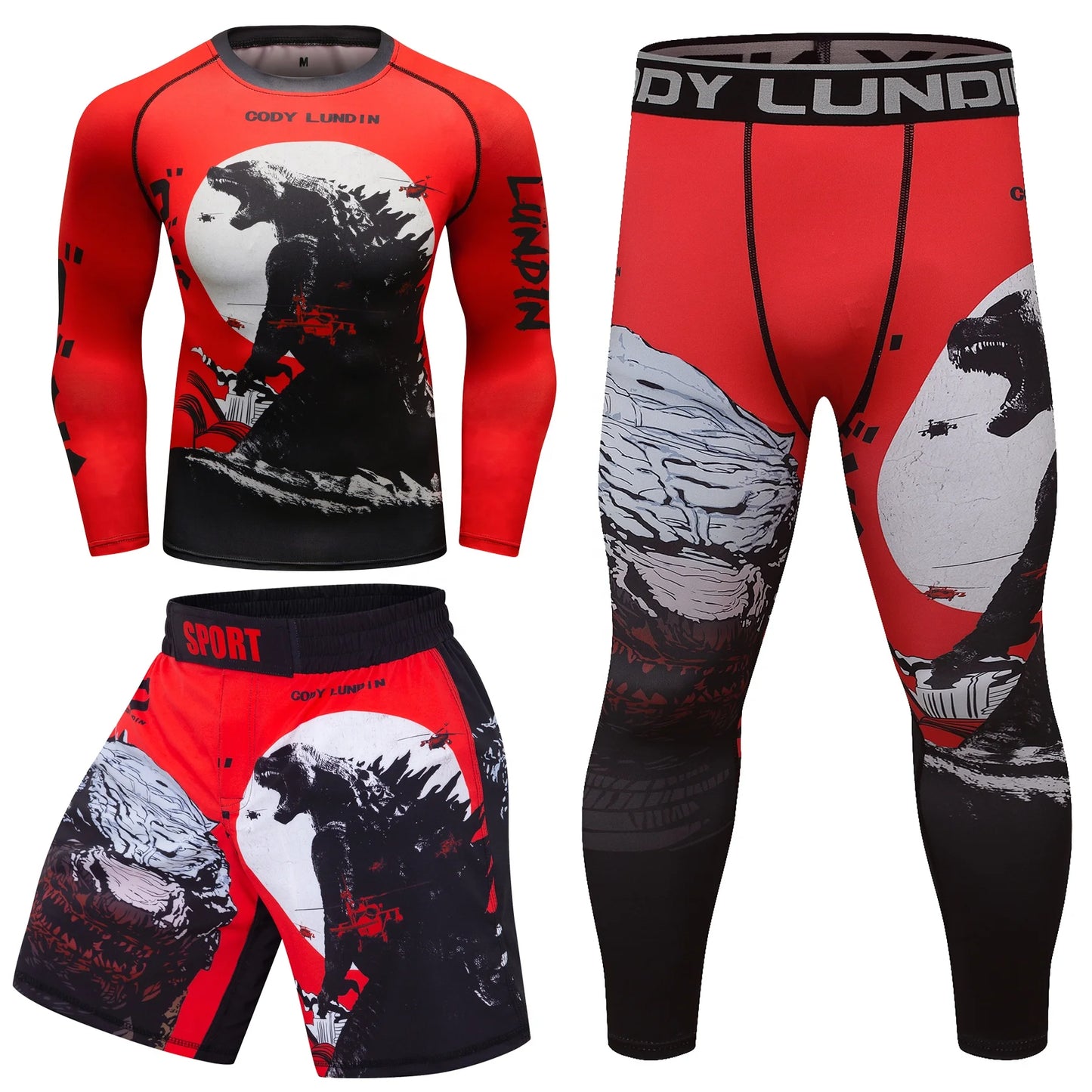 Short Costume Bjj Rashguard pour hommes Adultes