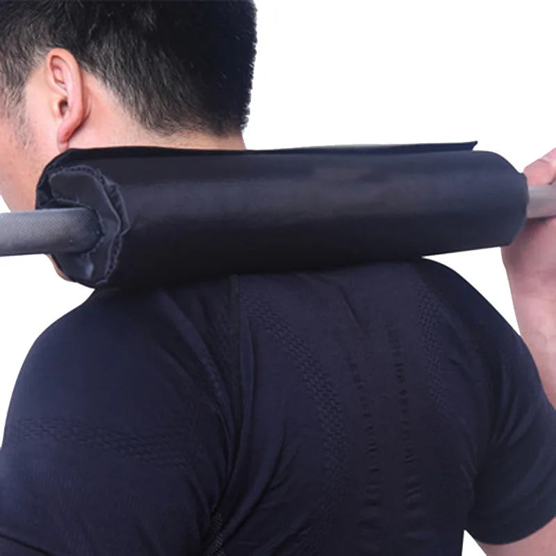 Coussinets d'haltères de levage de poids pour le sport, support de barre de squat, couverture de pince de sport côtelée, protection solide, fournitures de coussinets initiés