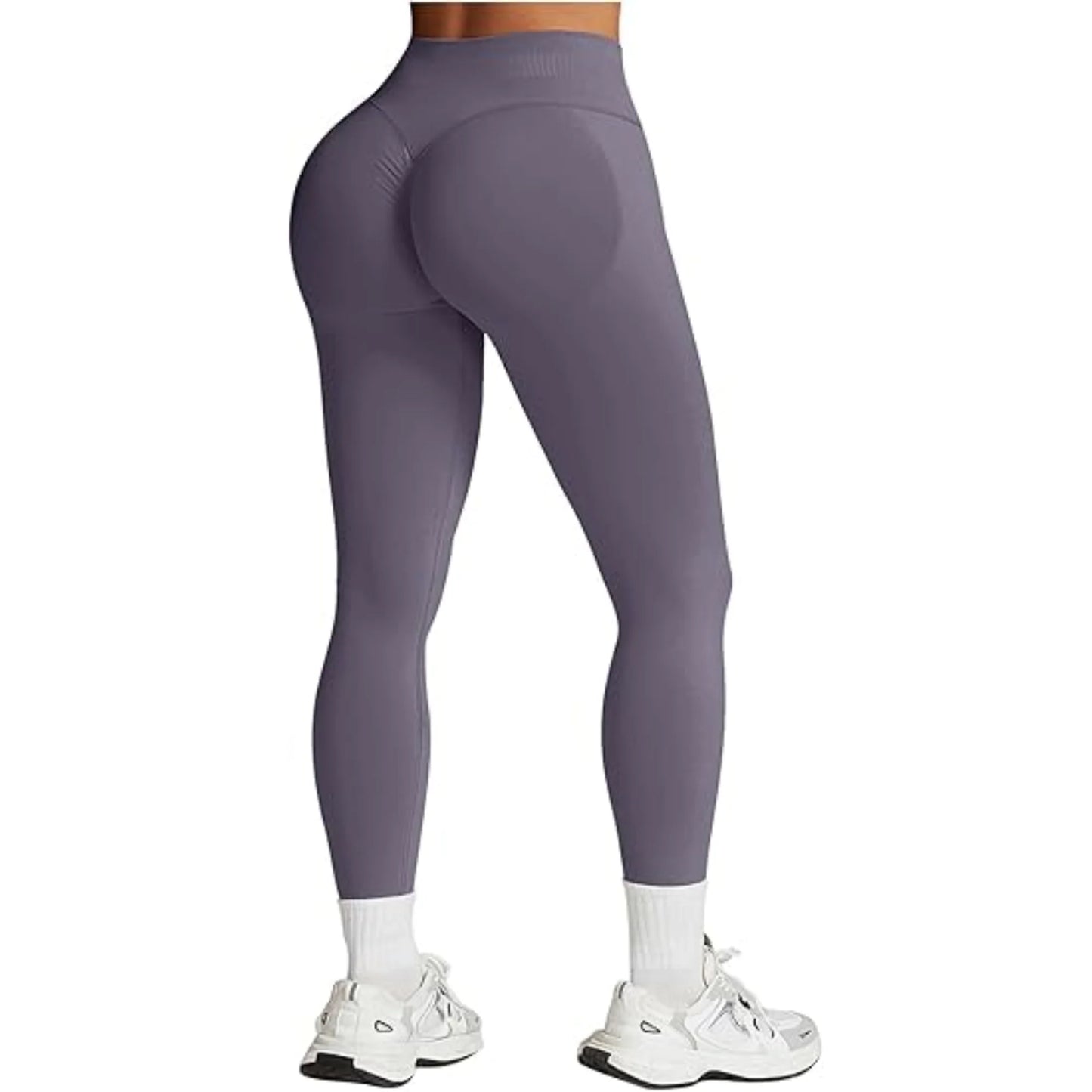 Leggins Femme Sans Couture Taille Haute en trois sections