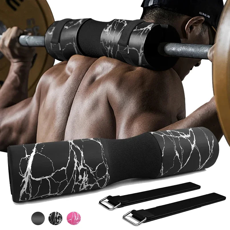 Épaulettes d'haltères épaisses et antidérapantes, Support de gymnastique, Fitness, haltérophilie, Squat, haltère, Protection du cou, entraînement de force