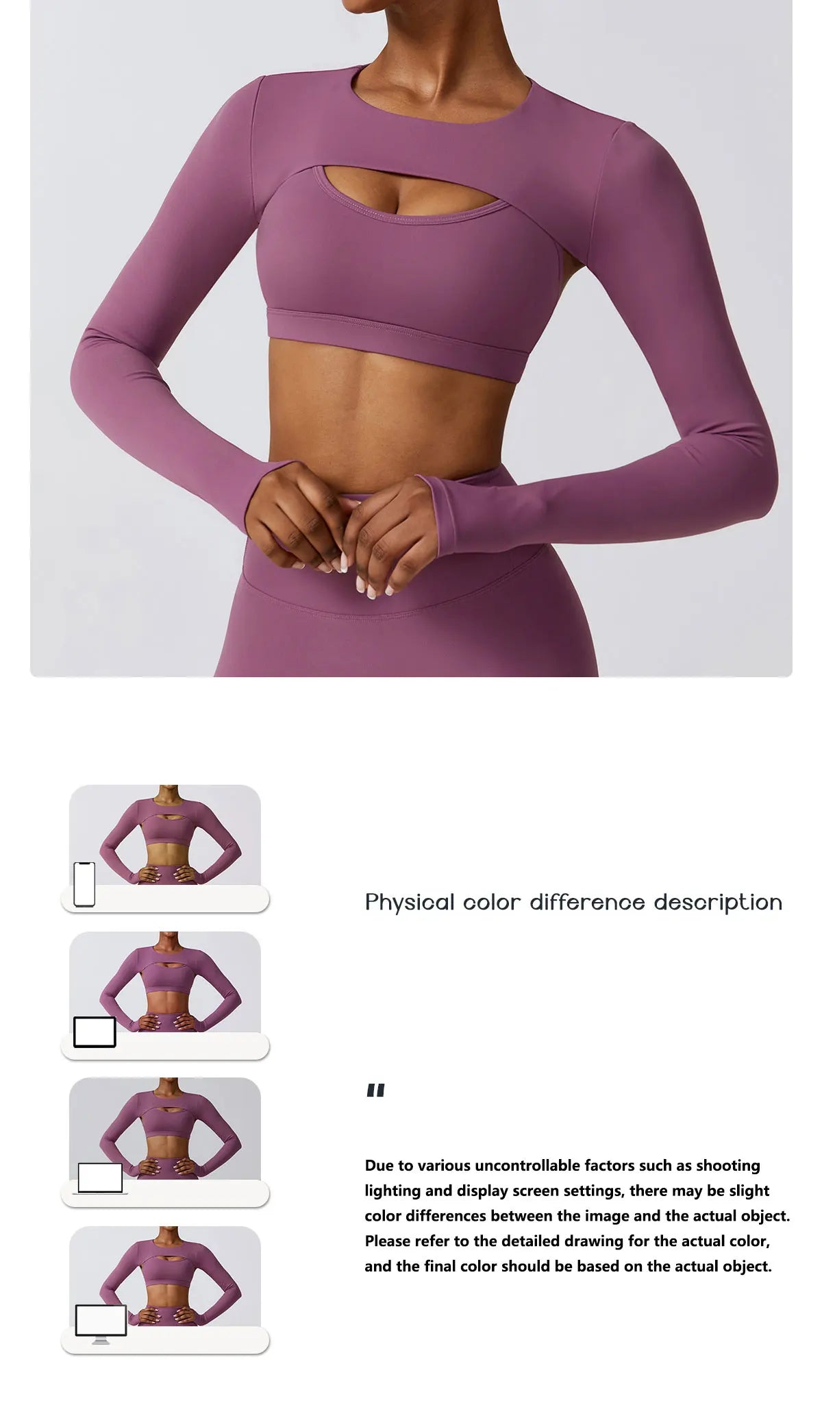 Ensemble 3Pcs Crop Tops Ideal pour Yoga