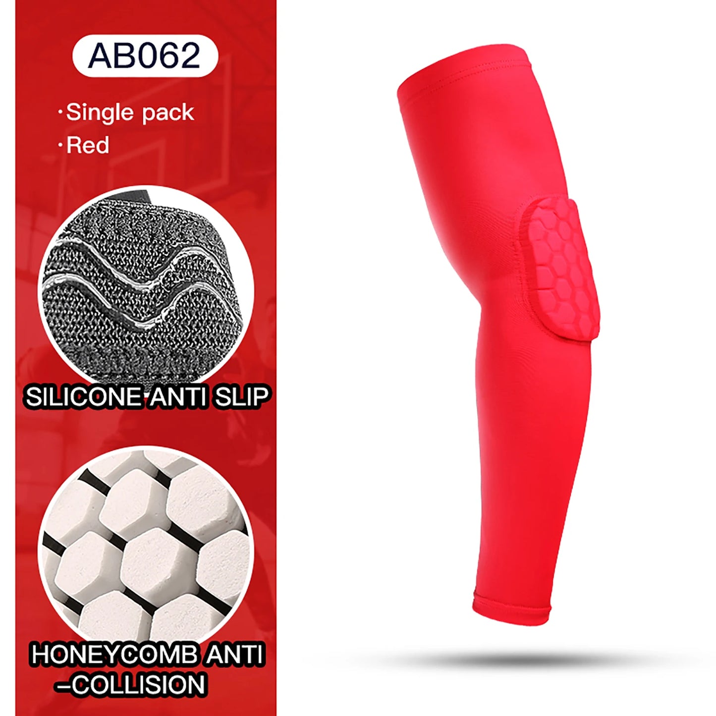 Protection du coude de sport en nid d'abeille, 2 pièces, Anti-collision, Protection de la pression, manchon du bras, basket-ball, cyclisme, équipement de Protection pour le Fitness
