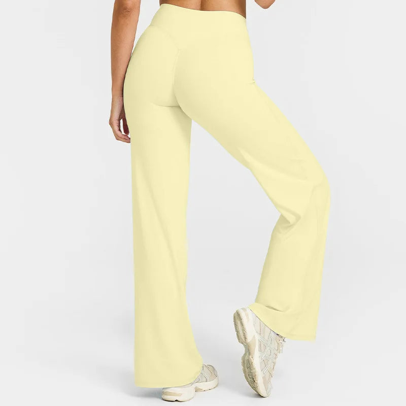 Pantalon de Fitness taille moyenne pour femme | Nude Sensation, Yoga Pilates