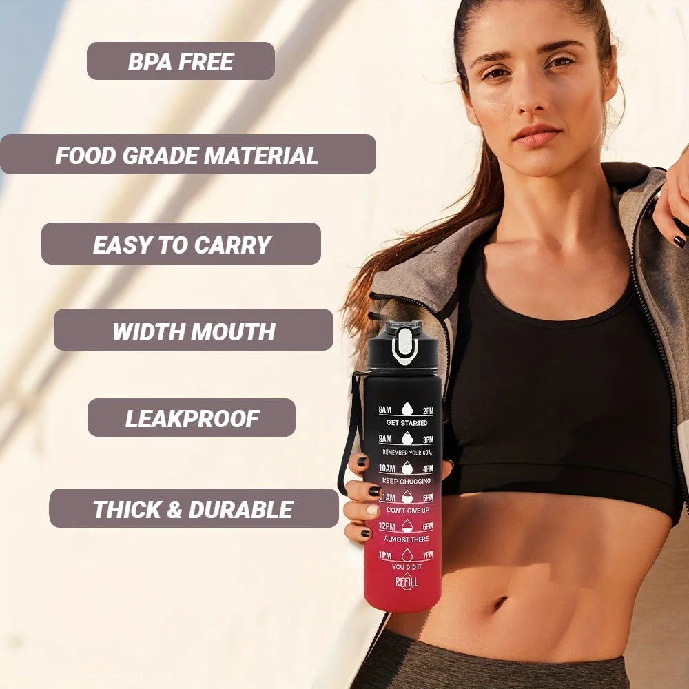 Bouteille d'eau de sport de grande capacité de 800ML.