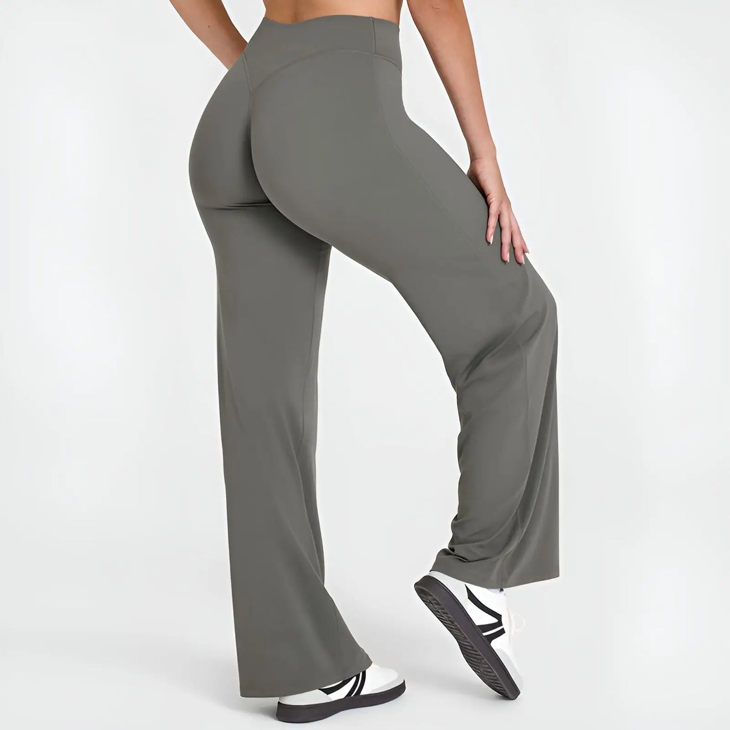 Pantalon de Fitness taille moyenne pour femme | Nude Sensation, Yoga Pilates