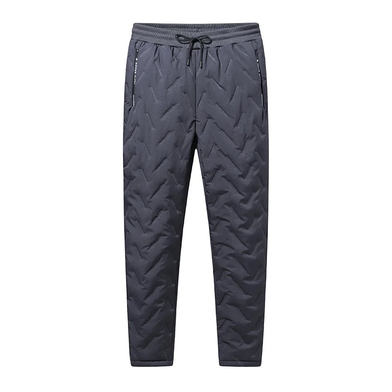 Pantalon de survêtement doublé polaire épais en peluche pour femmes, jambes droites, imperméable, coupe-vent, vêtements d'extérieur, thermiques, nouvelle collection