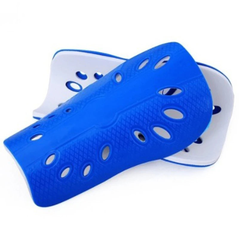 Paire de protège-tibias football en plastique respirant | 5 couleur | Accessoires SE