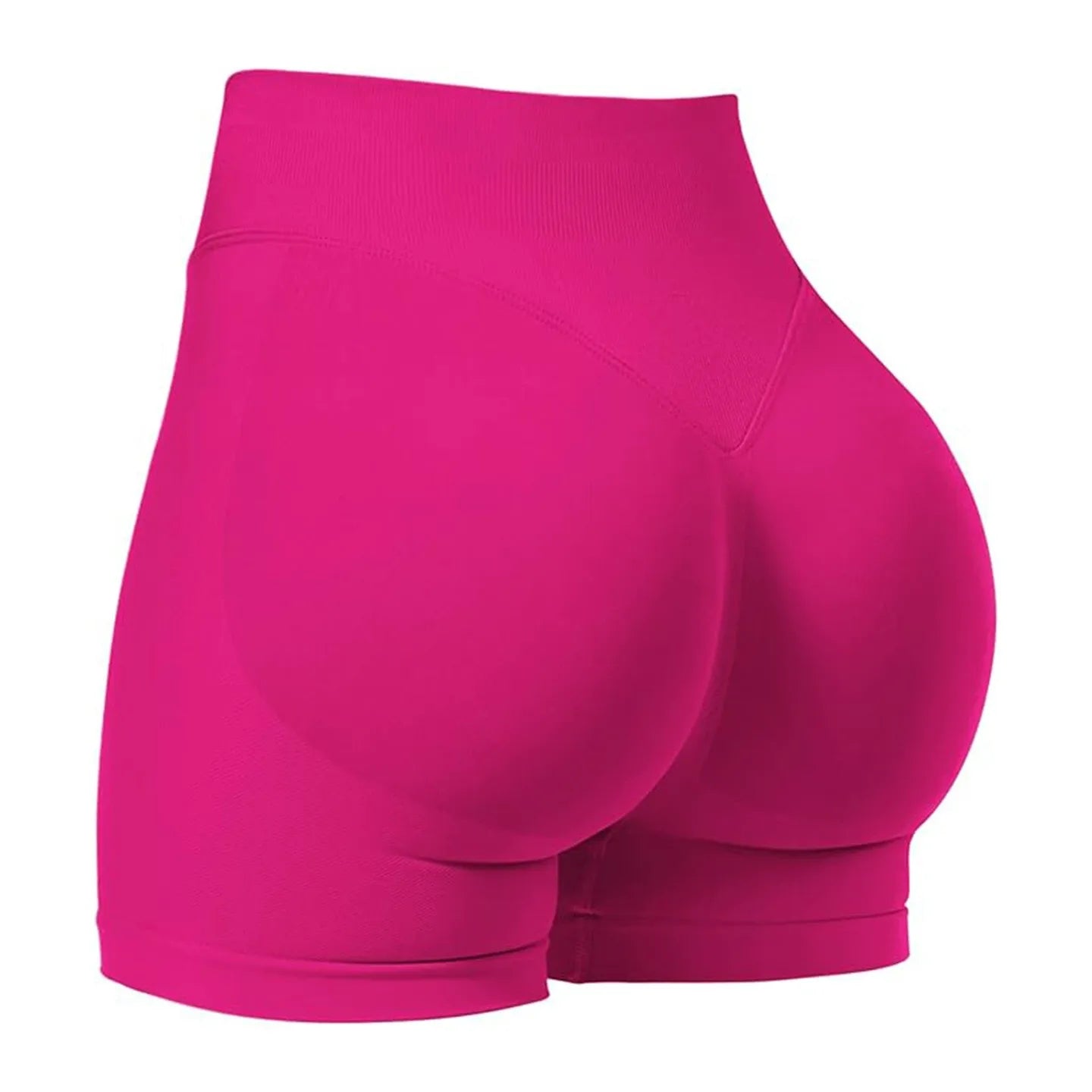 Short Taille basse côtelée sans couture haute élasticité Booty | Fitness Femme