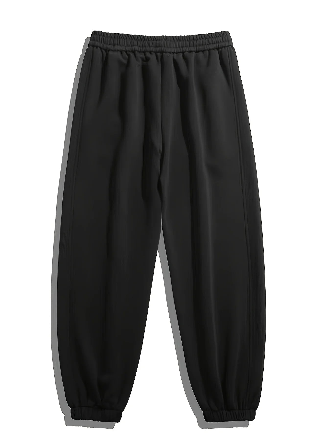 Pantalons décontractés à la mode pour hommes - pantalons de survêtement amples, adaptés à un usage quotidien toutes saisons - lavé à la machine, antiadhésif, respirant f