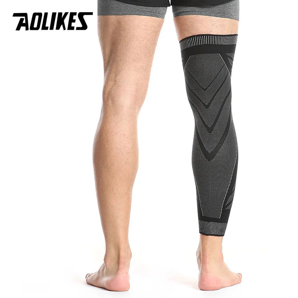 AOLIKES – manchons de Compression pour jambes complètes, genouillères, protection de soutien pour haltérophilie, soulagement des douleurs articulaires de l'arthrite