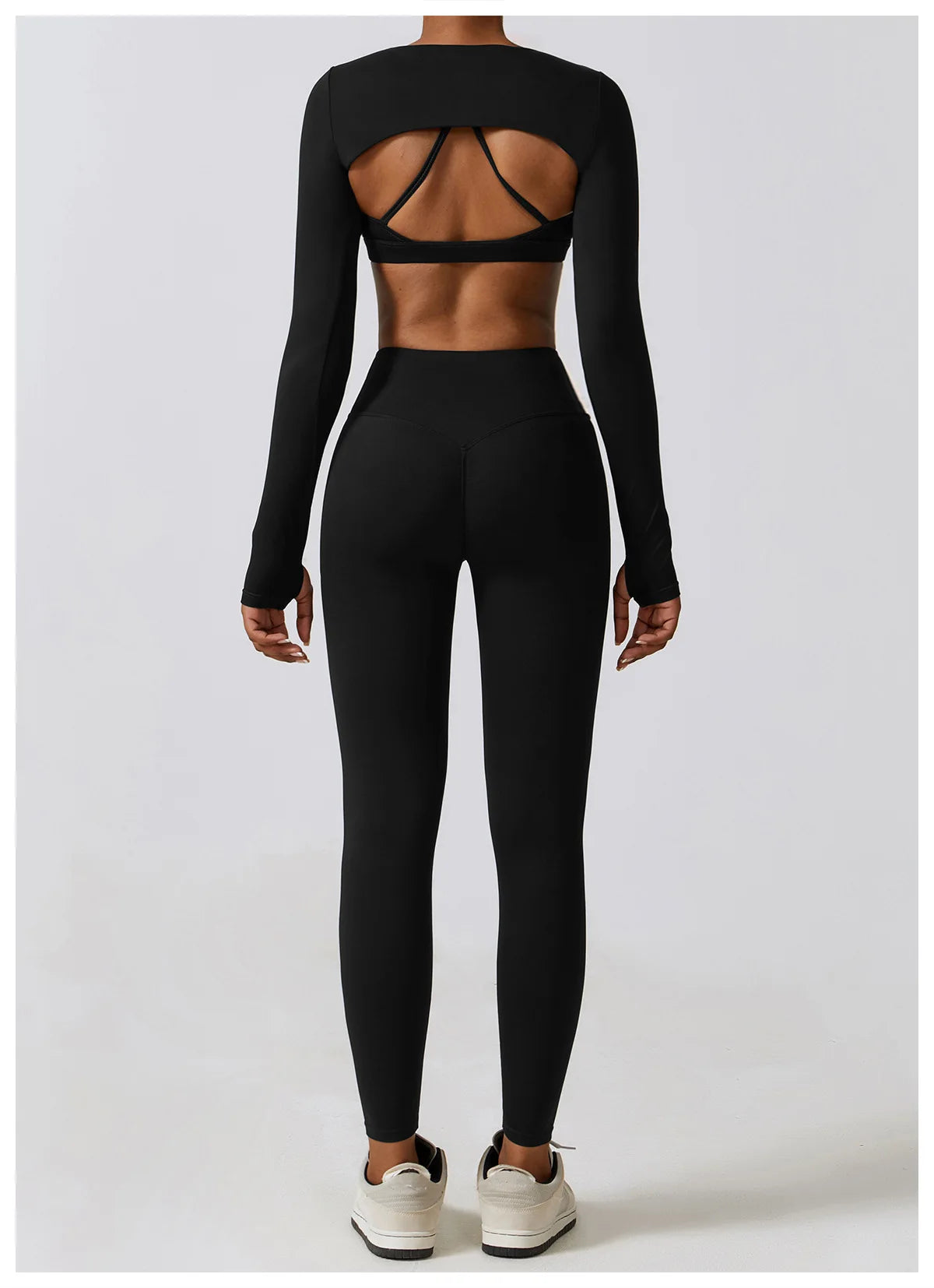 Ensemble 3Pcs Crop Tops Ideal pour Yoga