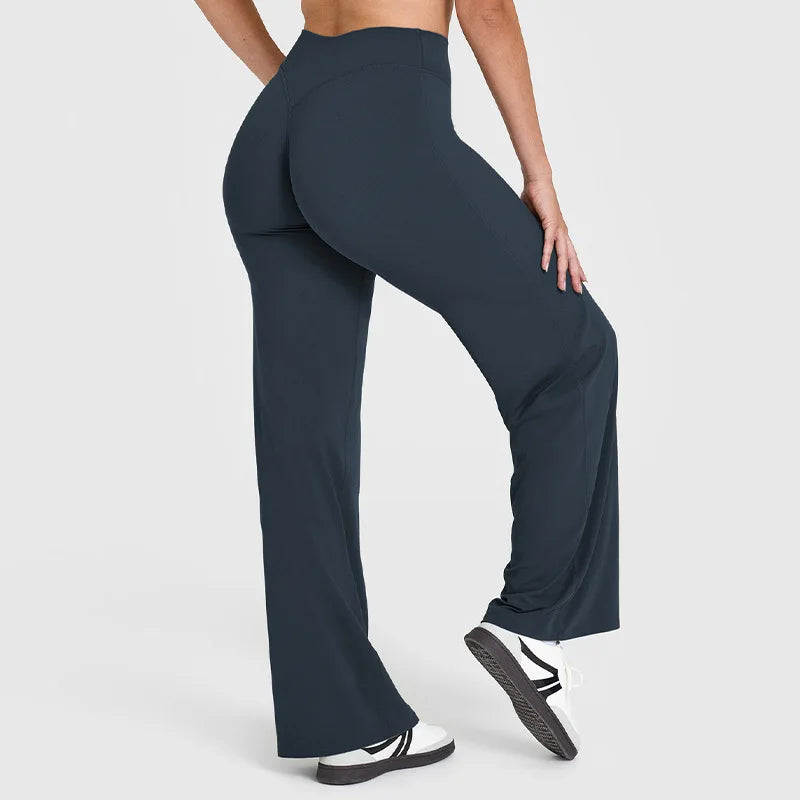 Pantalon de Fitness taille moyenne pour femme | Nude Sensation, Yoga Pilates