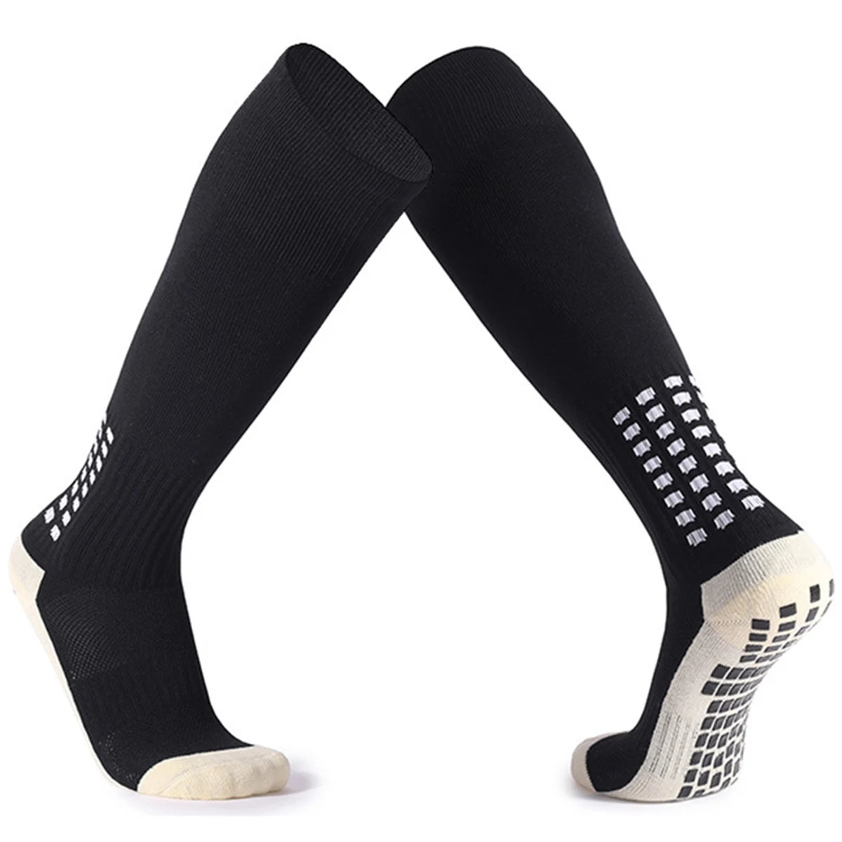 Chaussettes antidérapantes pour football/basket-ball/hockey 1/2 paires | Vetement SE