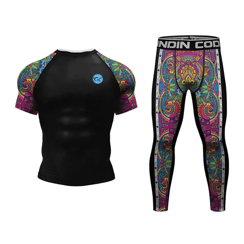 Ensemble de combat idéale pour entrainement de sport de Combat Kickboxing Training Sportsuit Bjj Muay Thai Maillots | | Vetement C