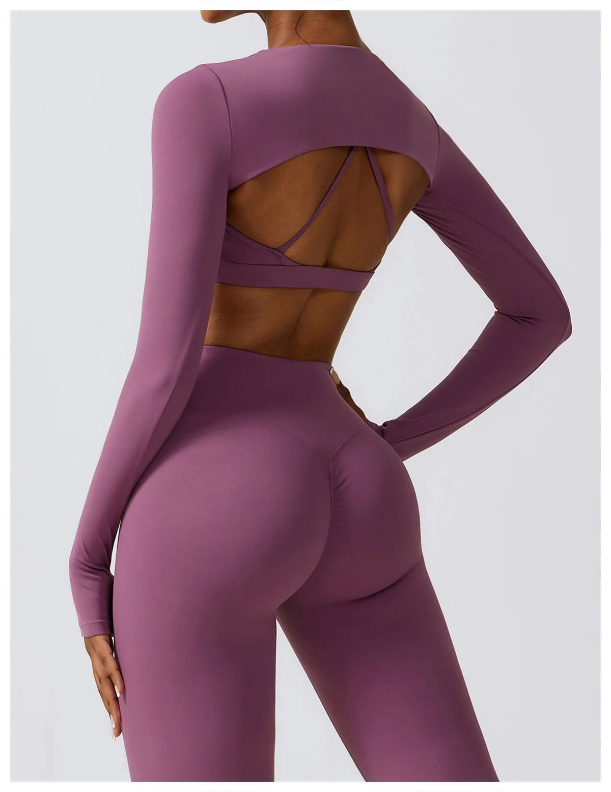 Ensemble 3Pcs Crop Tops Ideal pour Yoga