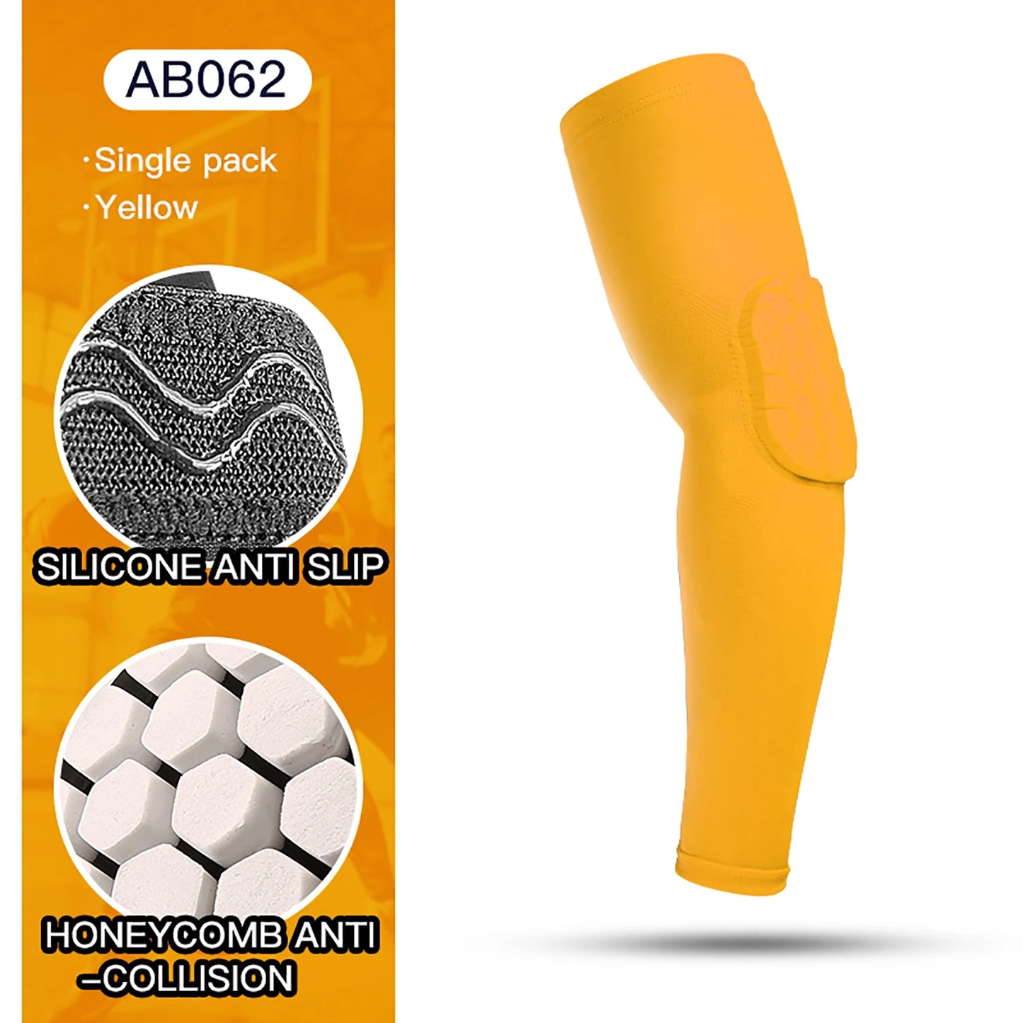 Protection du coude de sport en nid d'abeille, 2 pièces, Anti-collision, Protection de la pression, manchon du bras, basket-ball, cyclisme, équipement de Protection pour le Fitness