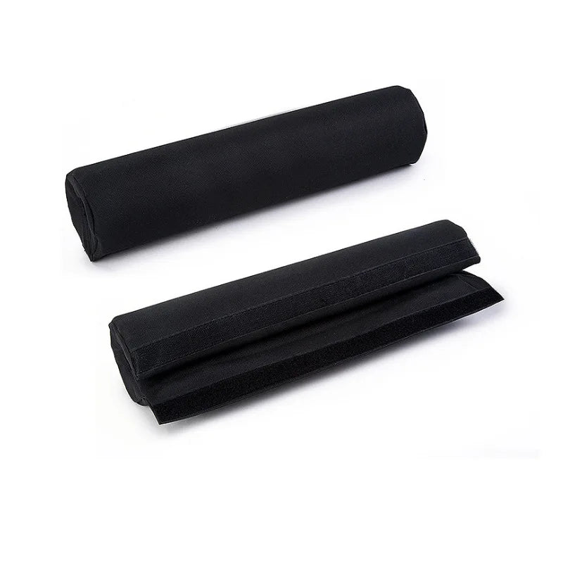 Coussinets d'haltères de levage de poids pour le sport, support de barre de squat, couverture de pince de sport côtelée, protection solide, fournitures de coussinets initiés