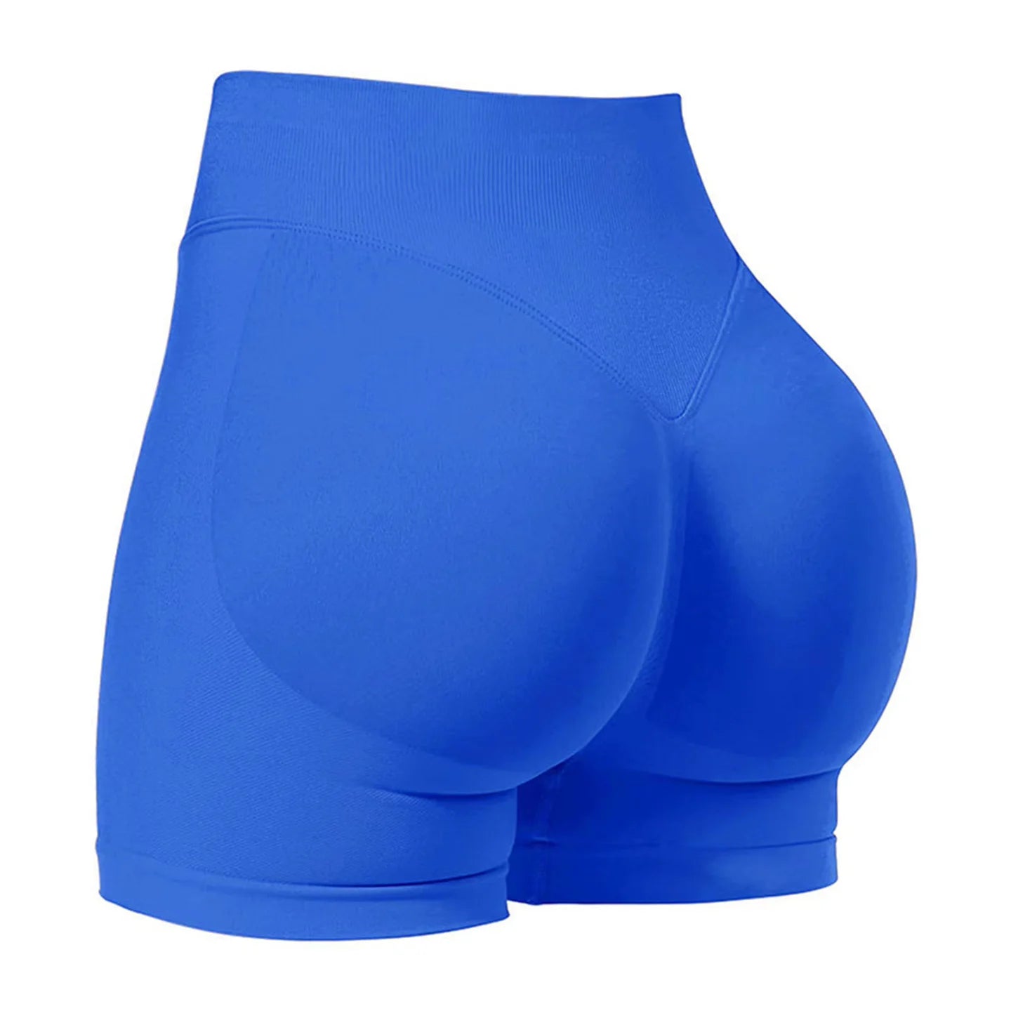 Short Taille basse côtelée sans couture haute élasticité Booty | Fitness Femme