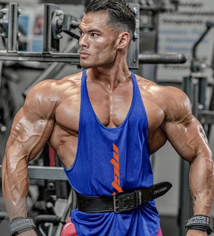 T-shirts de gym Bretelles spaghetti | Homme Fitness