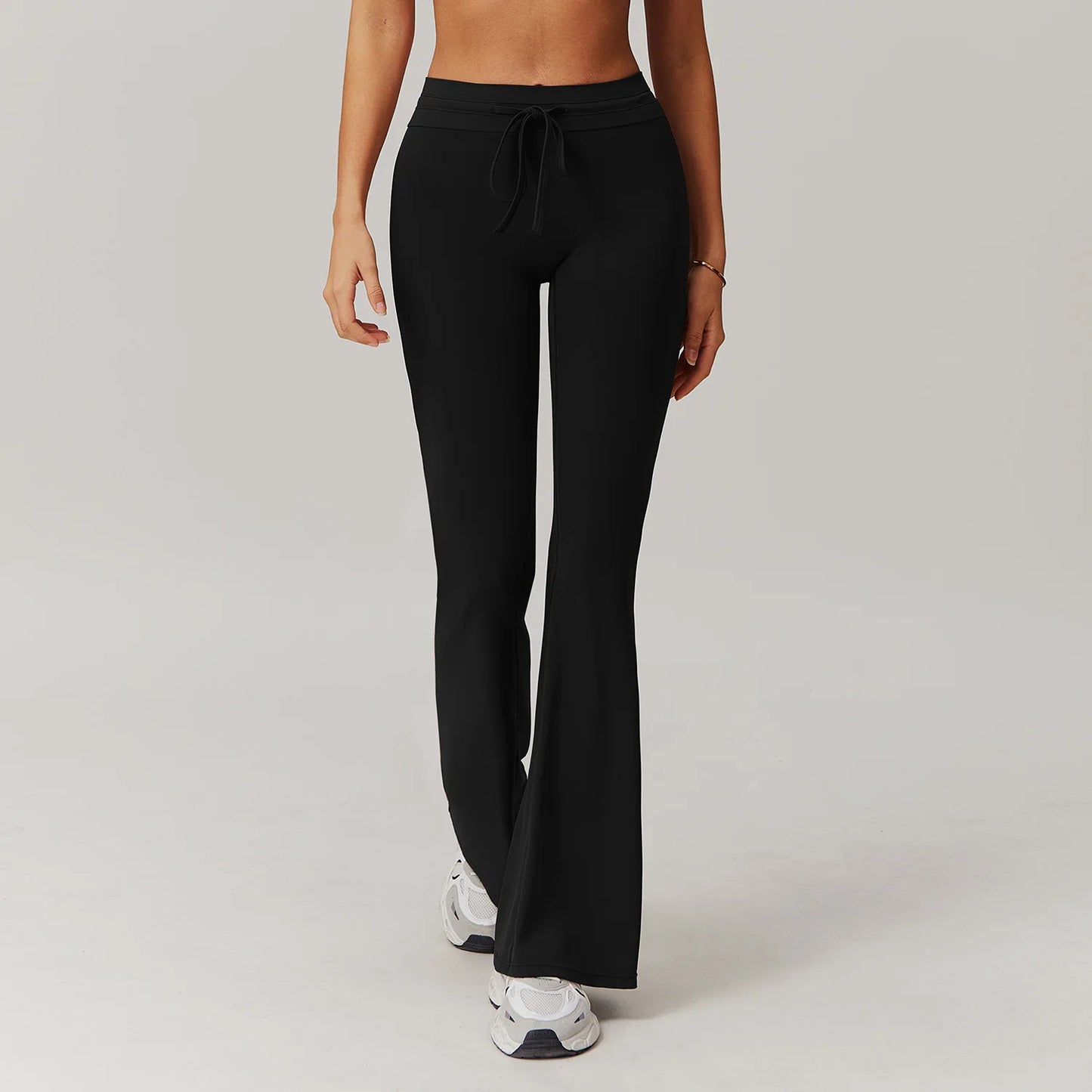 Leggings évasés de Yoga pour femmes, pantalons de Yoga taille haute, pour gymnastique, Fitness, course à pied, cyclisme, sport, pantalon évasé, danse latine