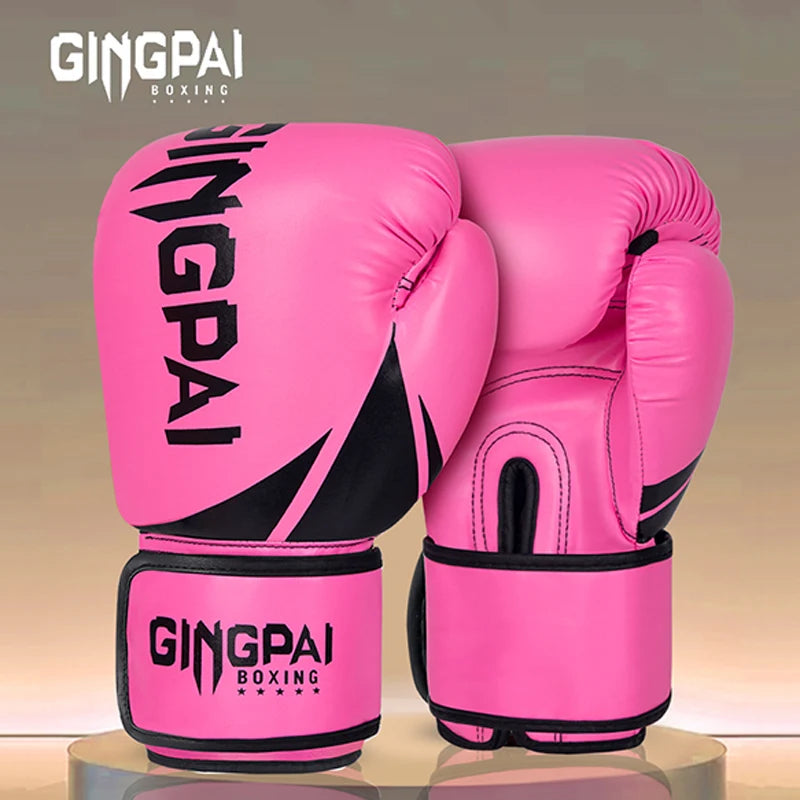 Gants de boxe professionnels pour adultes 6/8/10/12 | UNISEXE