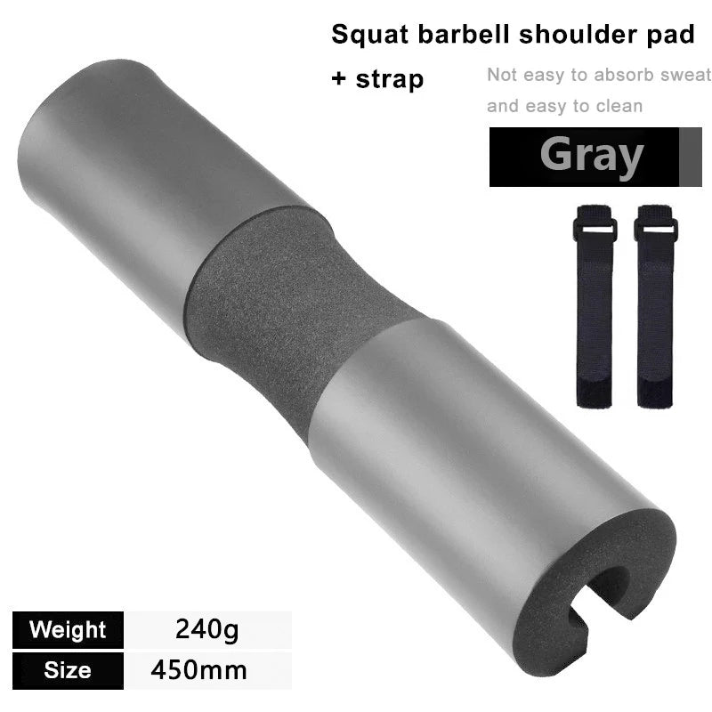 Épaulettes d'haltères épaisses et antidérapantes, équipement de Fitness, haltérophilie, Squat, haltère, coussin de soutien du cou pour l'entraînement des hanches