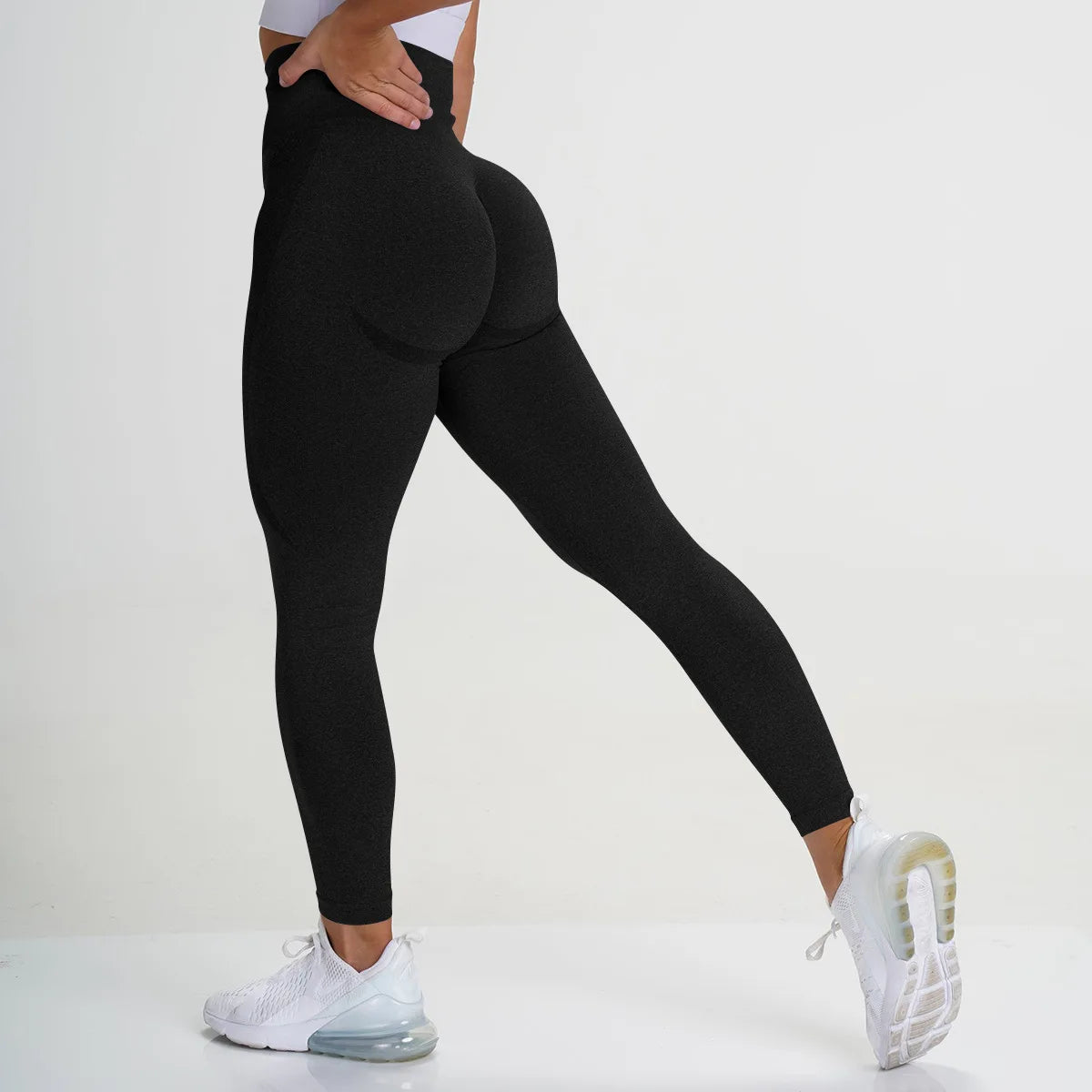 Leggings Femmes sans couture Sport Slim Tights Fitness taille haute | Idéal pour sport Entraînement | Fitness Femme