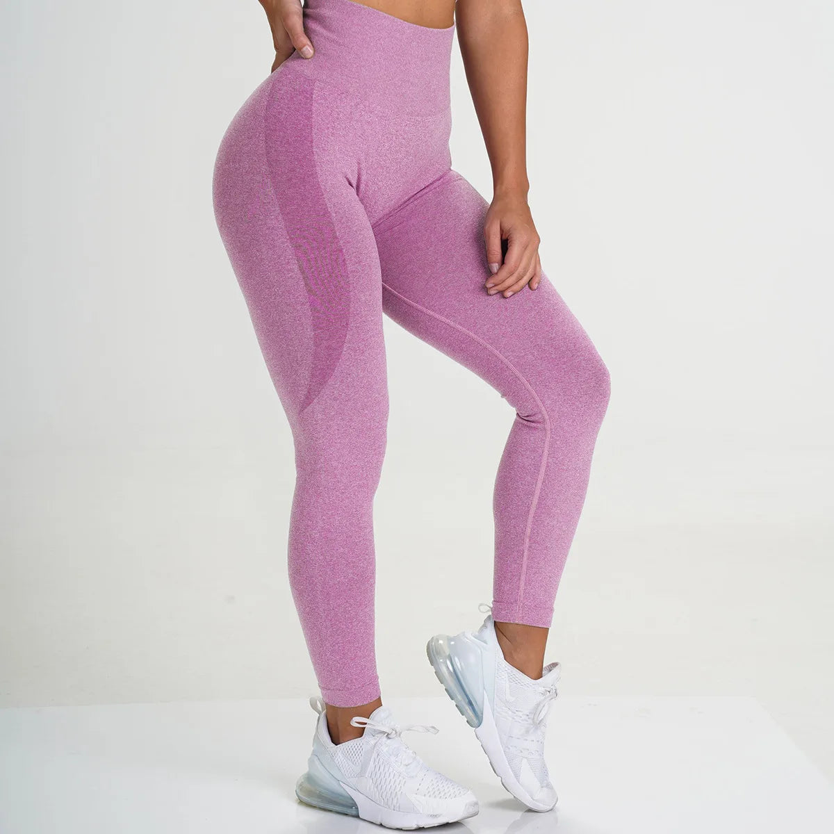 Leggings Femmes sans couture Sport Slim Tights Fitness taille haute | Idéal pour sport Entraînement | Fitness Femme