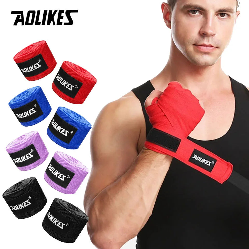 Bandage Boxing for Combat Protect 1.5M 3M 5M | Muay Thai - Wrist Wraps - Boxing - Kickboxing - Hand Wrap | Accessoires C