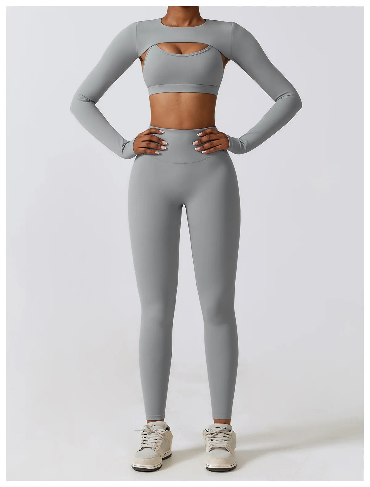 Ensemble 3Pcs Crop Tops Ideal pour Yoga