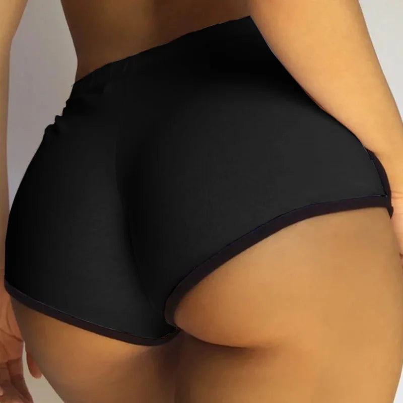 Short Sexy pour filles, pantalon à la mode pour femmes, coupe cintrée, haute élasticité, vêtements de sport, Gym Y2K, court, décontracté, Streetwear, solide, pantalon de course