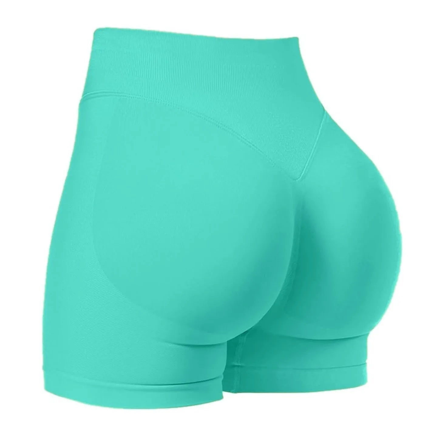 Short Taille basse côtelée sans couture haute élasticité Booty | Fitness Femme