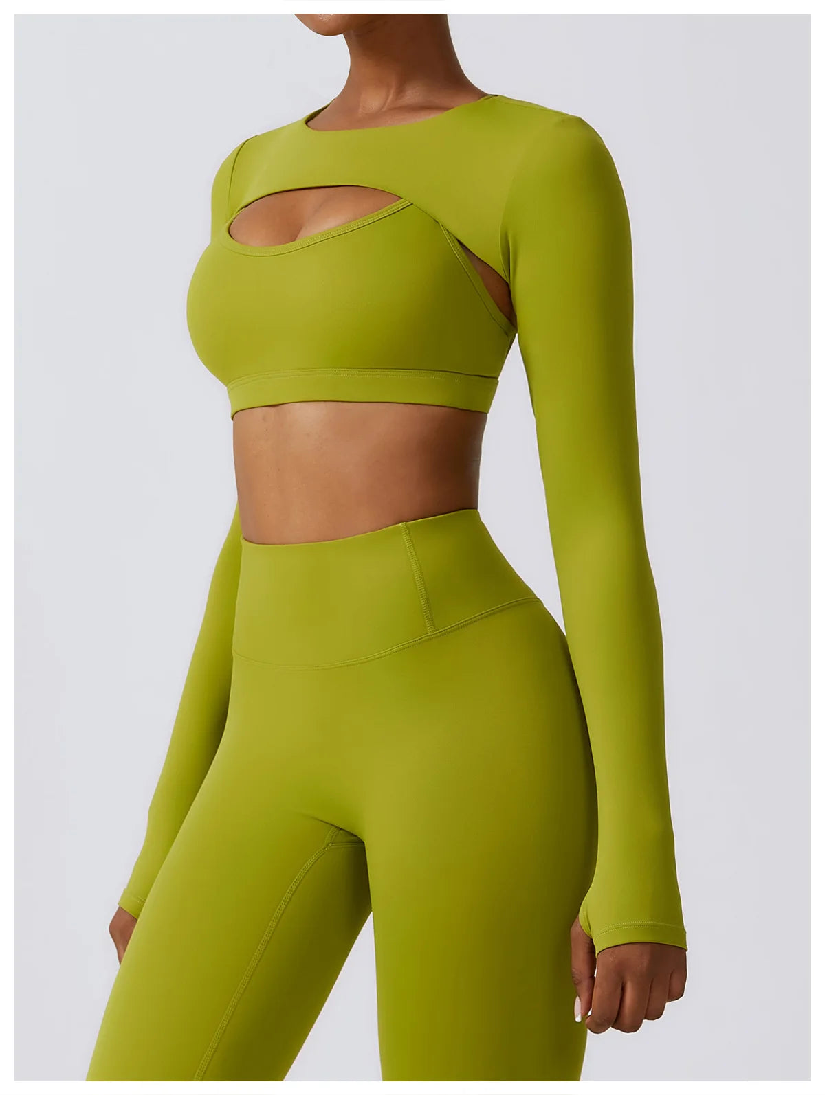 Ensemble 3Pcs Crop Tops Ideal pour Yoga