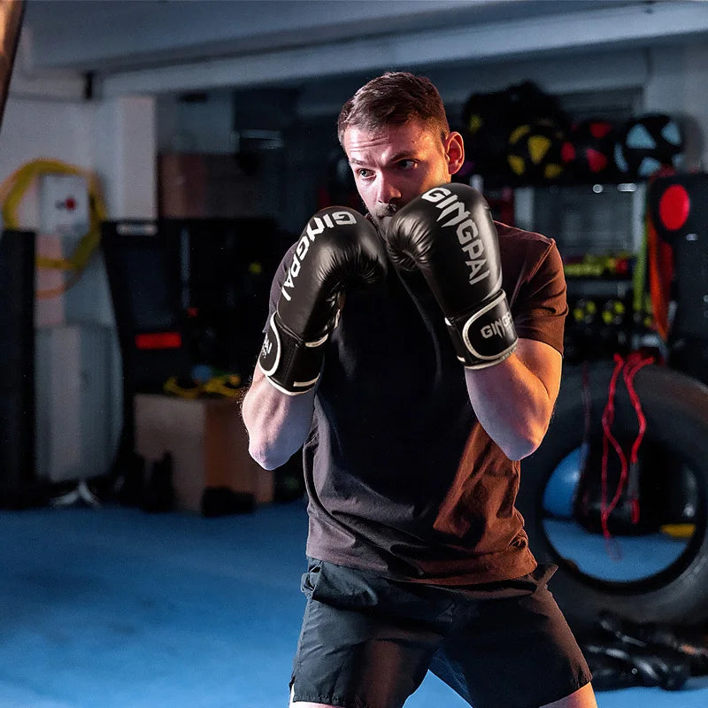 Gants de boxe professionnels pour adultes 6/8/10/12 | UNISEXE