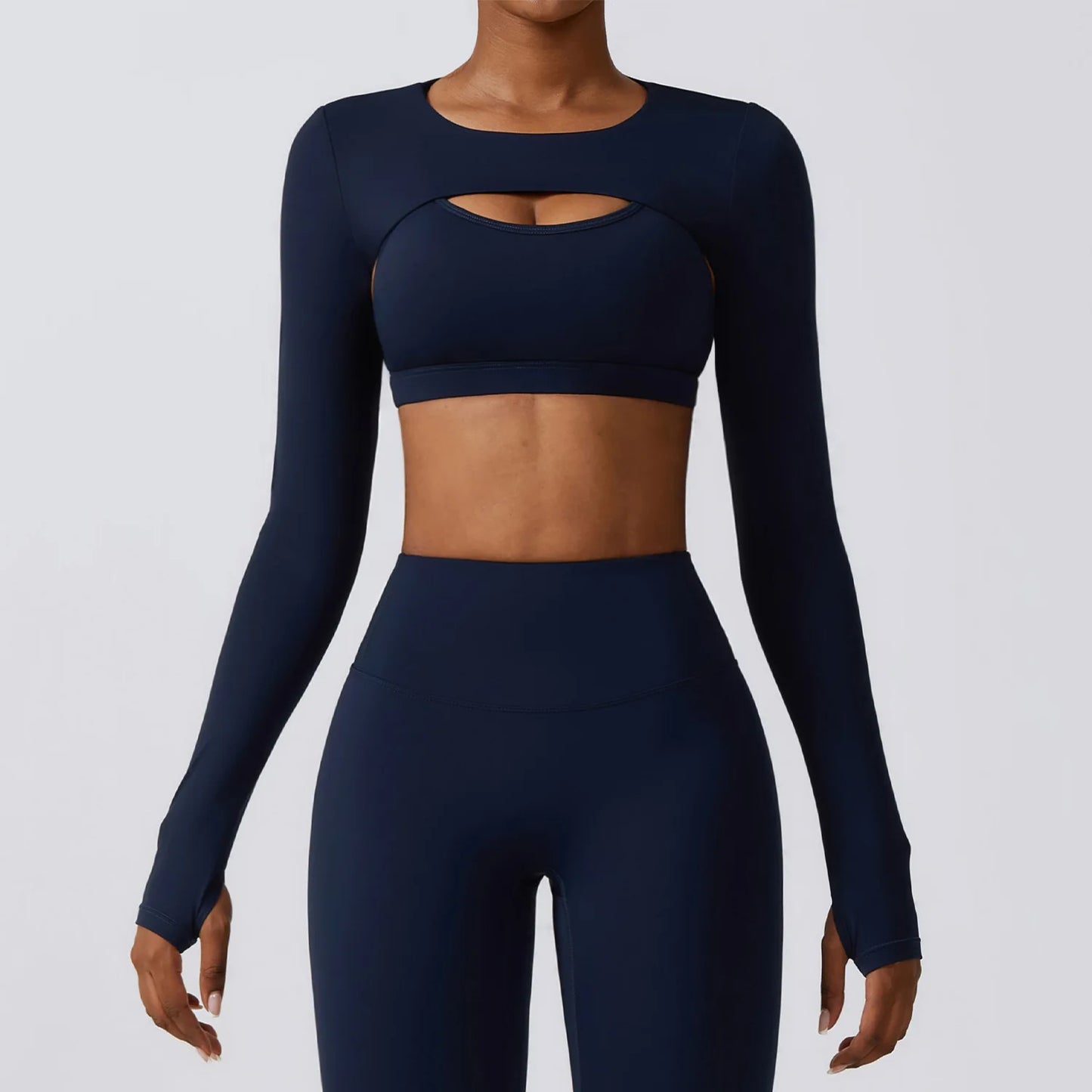 Ensemble 3Pcs Crop Tops Ideal pour Yoga