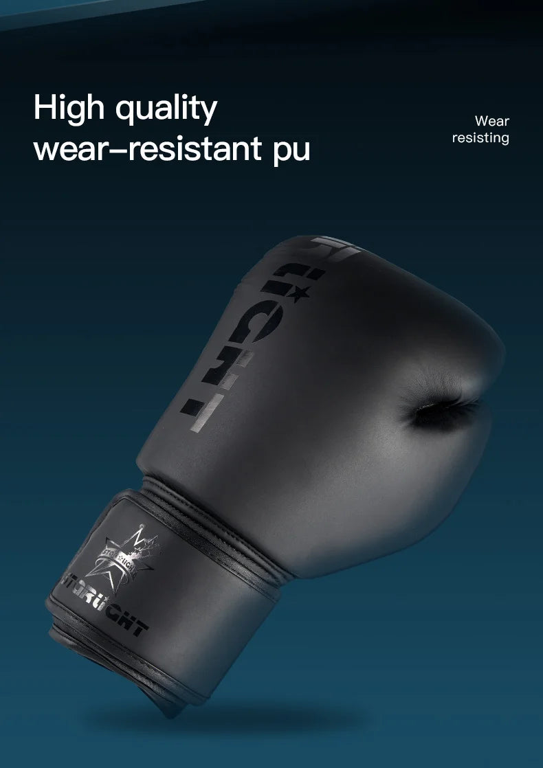 Gants de boxe professionnels pour adultes 8/10/12 14 16 | UNISEXE | Accessoires C