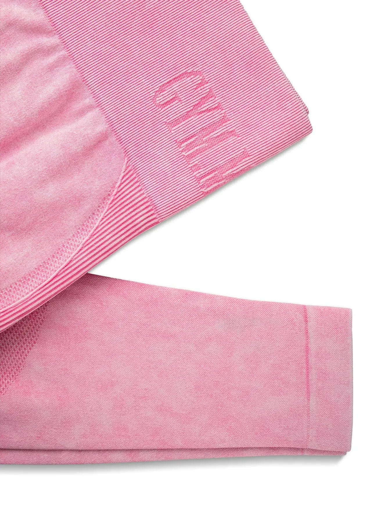 Pantalon de yoga Taille serrée Lettre Sable Lavé Pantalon Exercice Yoga Leggings | Fitness Femme