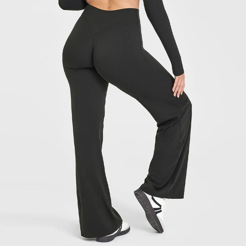 Pantalon de Fitness taille moyenne pour femme | Nude Sensation, Yoga Pilates