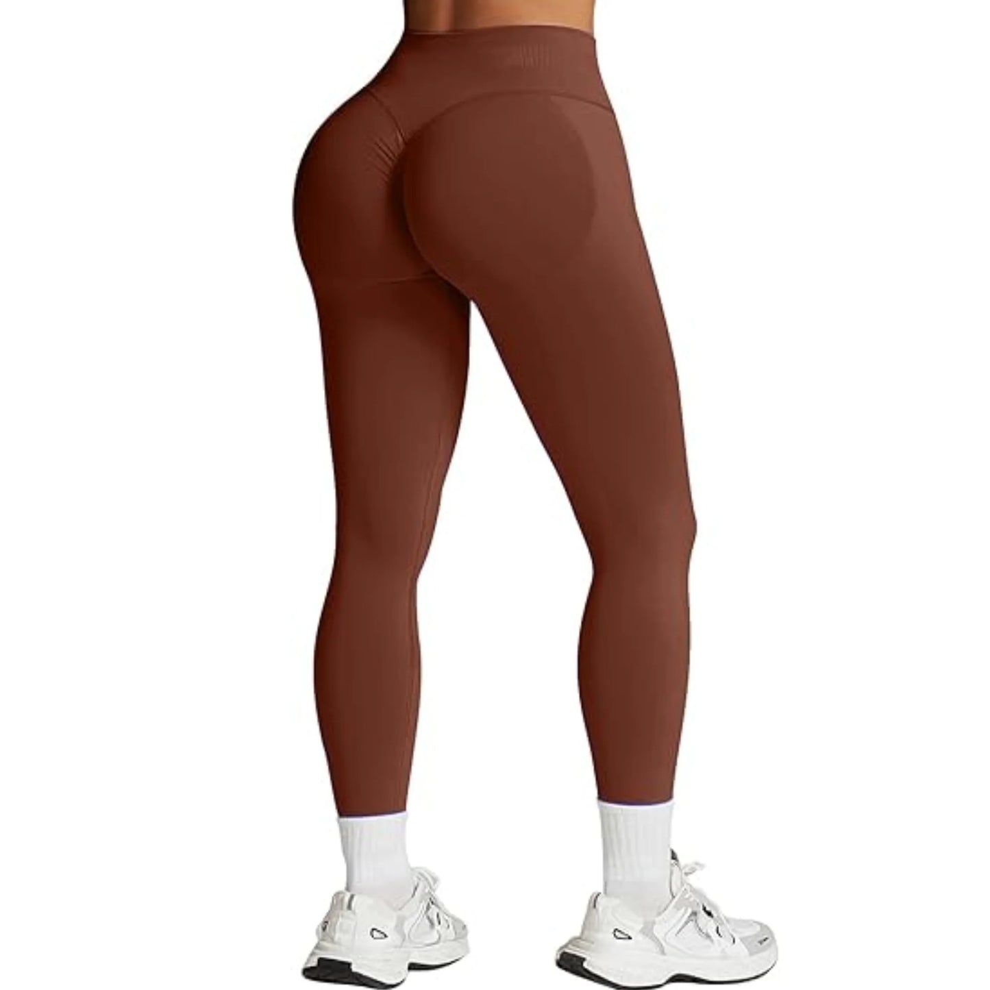 Leggins Femme Sans Couture Taille Haute en trois sections