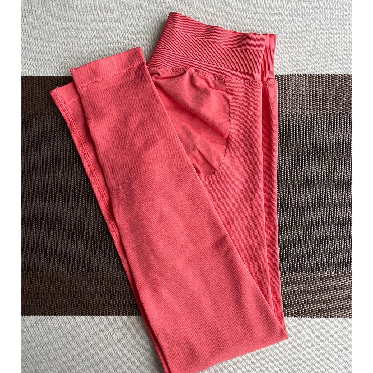 Leggings Gym Femmes Sans Couture Sports Yoga Pantalon Bas Côtelé | Fitness Femme