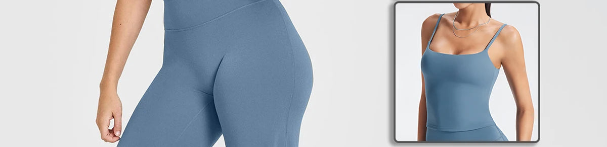 Pantalon de Fitness taille moyenne pour femme | Nude Sensation, Yoga Pilates