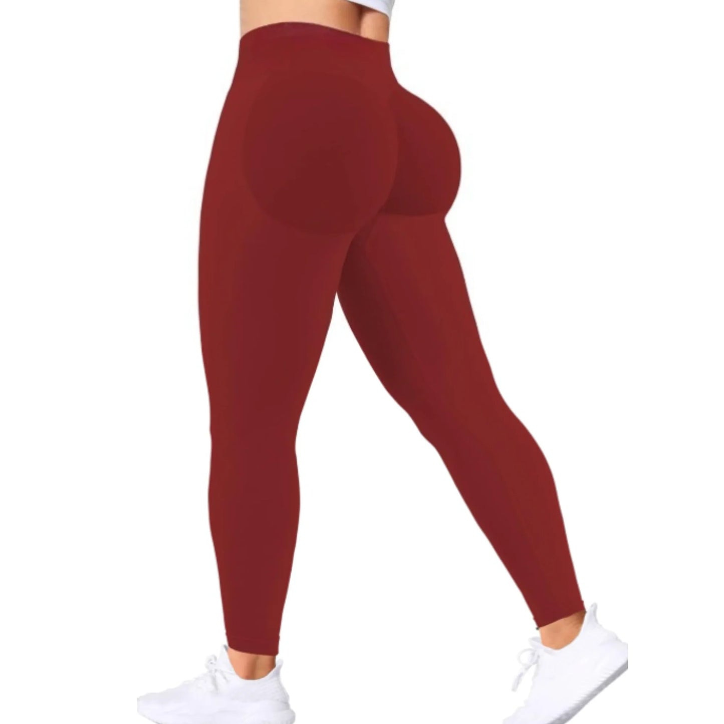 Leggins Femme Sans Couture Taille Haute en trois sections