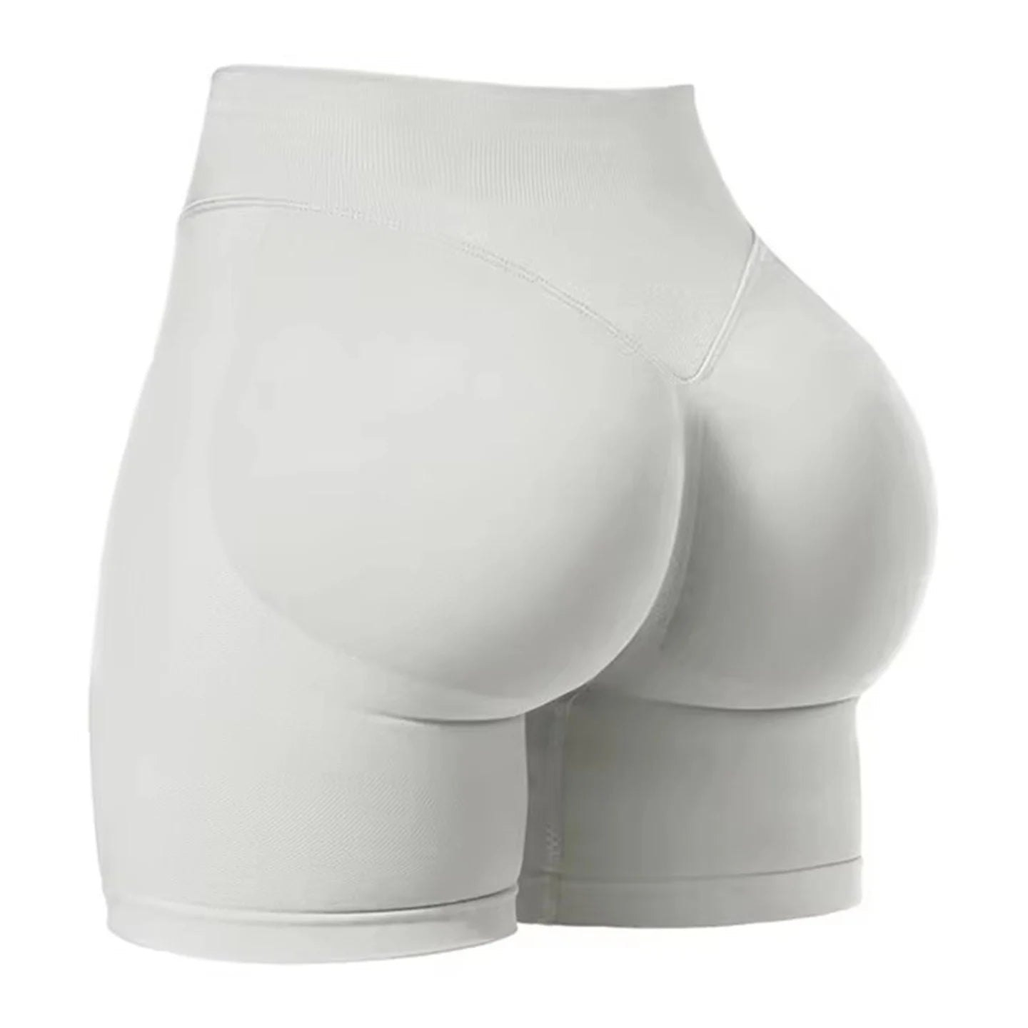 Short Taille basse côtelée sans couture haute élasticité Booty | Fitness Femme