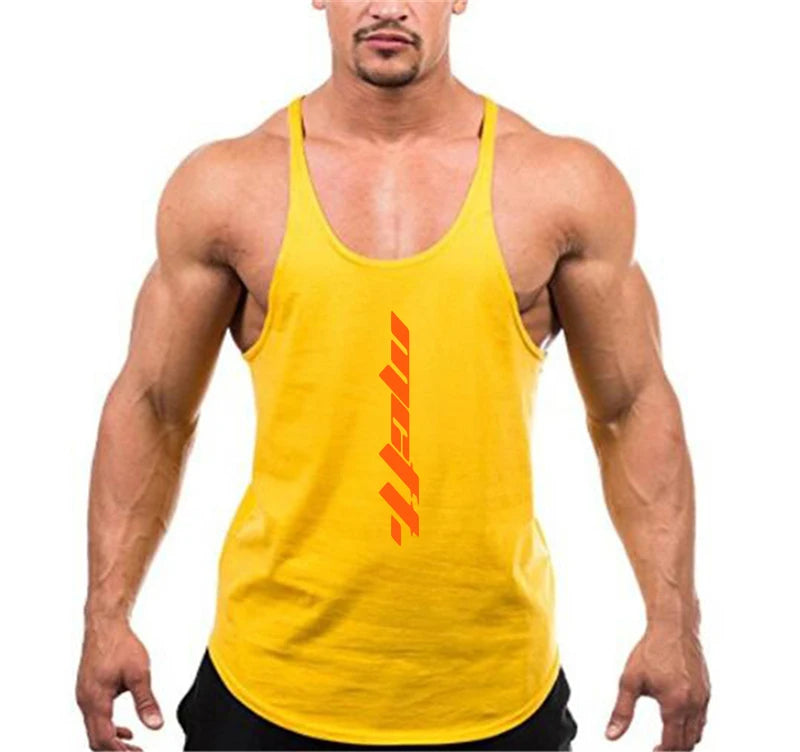 T-shirts de gym Bretelles spaghetti | Homme Fitness