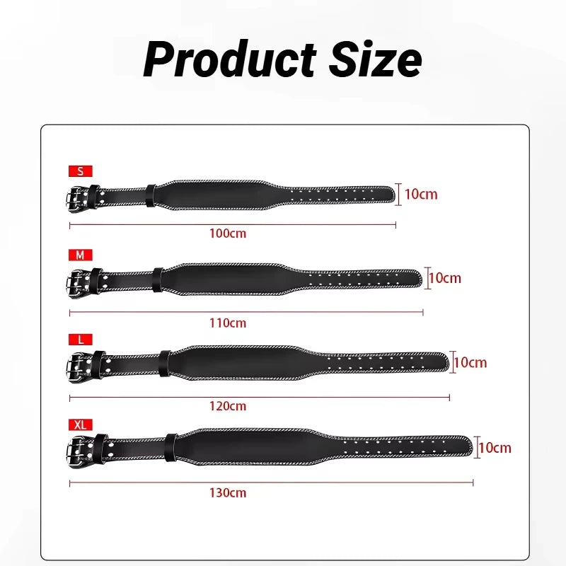 Ceintures d'haltérophilie de 10.5cm de largeur pour hommes et femmes, Support dorsal pour la musculation, l'entraînement croisé et l'entraînement physique